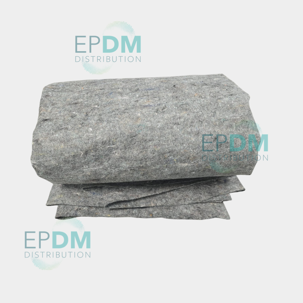 Feutre Géotextile Anti poinçonnement Ep: 300 gr - Dim : 3m x 1.40m Soit 4,20 m²